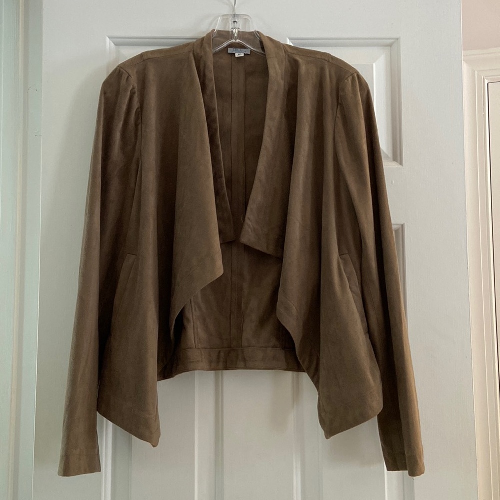 Abbeline Faux Suede Jacket